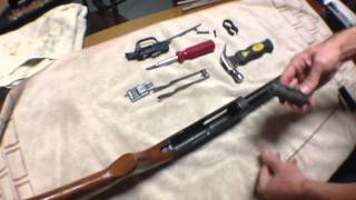 Assembly and disassembly of JC Higgins model 20 12 gauge sho [upl. by Auberta]