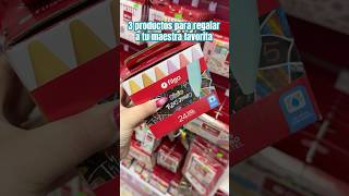 3 productos para regalar a tu maestra favorita A quién se lo regalarías maestras regalos [upl. by Elrod]