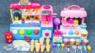 14 Minutes Satisfying with Unboxing Cute Pink Ice Cream Store Cash Register ASMR  Review Toys [upl. by Thurston]