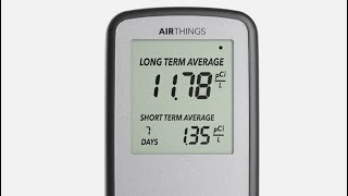 Airthings Digital Radon Detector Model 2350 [upl. by Ericha]