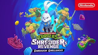 TMNT Shredder’s Revenge  Dimension Shellshock  DLC Trailer – Nintendo Switch [upl. by Anaytat737]