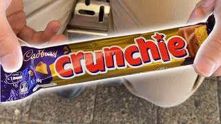 Cadbury Crunchie Bar GetUnboxed [upl. by Hesper66]