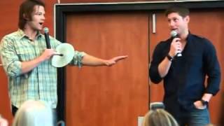 Supernatural breakfast panel with Jensen and Jared Super funny [upl. by Oriana767]