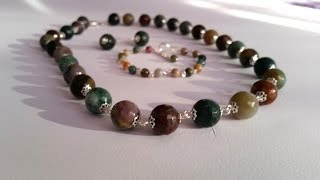 Come montare una collana  tutorial principianti [upl. by Beare82]