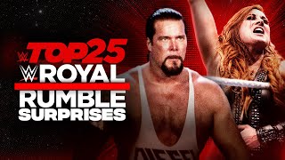 25 surprise Royal Rumble entrants WWE Top 10 special edition Jan 21 2024 [upl. by Netsrek]