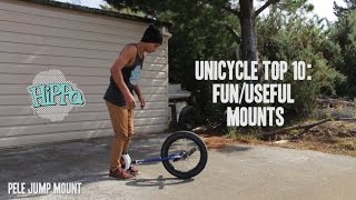 Unicycle Top 10s  FunUseful Mounts [upl. by Aroz851]