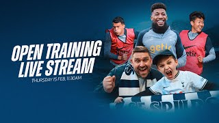 OPEN TRAINING LIVE FROM TOTTENHAM HOTSPUR STADIUM [upl. by Adnauqahs]