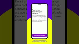 Como acessar sua conta Nubank em outro celular 📱shorts [upl. by Rena211]