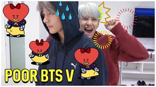 Poor BTS V  Kim TaeTae 😂 [upl. by Gearard3]