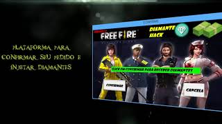 novo hack para FREE FIRE  DIAMANTE GRÁTIS  Funciona [upl. by Anomis]