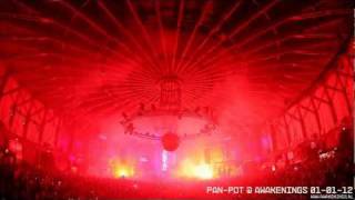 PanPot FIREWORKS  Awakenings 01012012 Gashouder Amsterdam [upl. by Enylodnewg424]