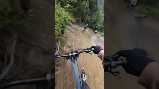 mtb downhill mtbcrash dirt automobile mtbfail [upl. by Redla731]