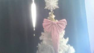 tinsel added to christmas tree oct 17 2023 part five seasparkles corner [upl. by Cheria]