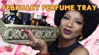 Celebrating Black Fragrance Brands and February Perfume Tray [upl. by Davida]