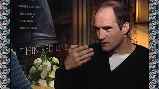 Elias Koteas discusses taking on the role of Capt Staros in The Thin Red Line [upl. by Ashjian640]