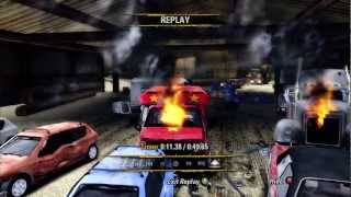 Burnout Revenge Lone Peak Wish Upon a Car crash event Carls Jr mobile diner 720P gameplay Xbox 360 [upl. by Erreipnaej]