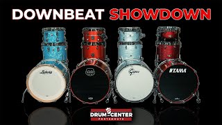 Downbeat Drum Set Battle  20 Inch Bass Drum Comparison [upl. by Kemble998]