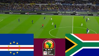 Cape Verde vs South Africa 2024 CAF Africa Cup Penalty shootout  Video game simulation PES 2021 [upl. by Eelnyl]