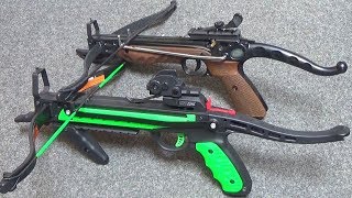 Differences between HoriZone Redback Pistol Crossbow and Cobra Pistol Crossbow [upl. by Ahsatak948]