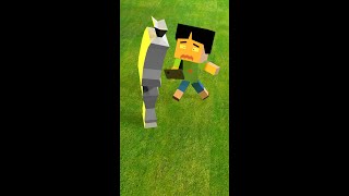 animasi minecraft juniko  pocong gabut part 2 [upl. by Nolyarb]