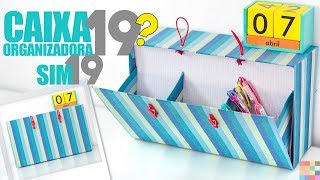 Sapateira de Papelão  DIY TUTORIAL  VEDA12 [upl. by Phylis888]