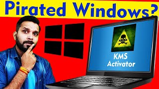 ऐसे हटाओ कंप्यूटर से Pirated KMS Activation Key  Remove KMS Activator License from Windows 1011 [upl. by Aneelehs]