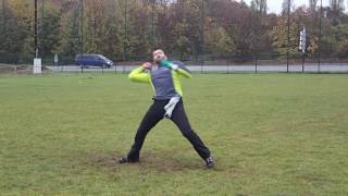 Boomerang throwing  Fast Catch training by Andrea SGATTONI [upl. by Warden]