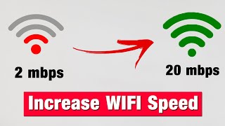 Increase WiFi amp Internet Speed Faster  Increase WiFi speed 100 genuine WiFi Tips amp Tricks 2020 [upl. by Yentnuoc]