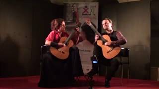 Donauwellen  Iosif Ivanovici 18451902 duokitharsisclassicalguitarguitarduowaltzivanovicduo [upl. by Ayikur364]