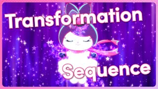 Transformation Sequence  Kuromi’s Pretty Journey S1 EP 19 [upl. by Aikkan]