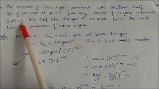 Optical Rotation Method Inversion of sugar  LN 16 CLASS XII Chemical Kinetics CHEMISTRY [upl. by Woodford]