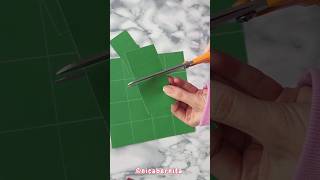 CÓMO HACER una GUIRNALDA NAVIDEÑA de PAPEL 🎄DIY DECORACIÓN de NAVIDAD navidad [upl. by Kirshbaum]