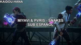 Miyavi amp PVRIS  Snakes Sub español amp Lyrics [upl. by Bernie]