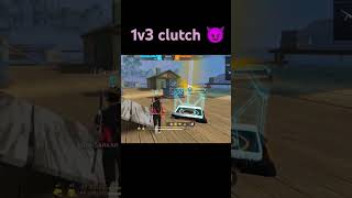 1v3 clutch in CS rank 👿😈🥰🥰🥰🤗🤗😎😍🥳🎉🥰🥰🥰freefire youtube gaming reels tranding song [upl. by Ateiram]