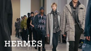 Hermès mens winter 2024 live show [upl. by Ettenay91]