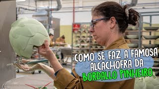 Como se faz a famosa alcachofra de Bordallo Pinheiro [upl. by Lisandra]