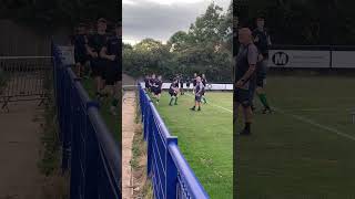 US Portsmouth player warmup before vs Baffin in the Wessex league primer division [upl. by Olvan]