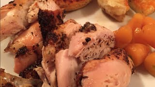 BBQ salt and herb crusted chicken recipe idea [upl. by Rehpotsirhk]