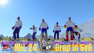 Lets Play Some Chel NHL 24 World of Chel EASHL Drop In 6v6 [upl. by Peyton]