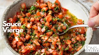 How to make Sauce Vierge [upl. by Htesil]