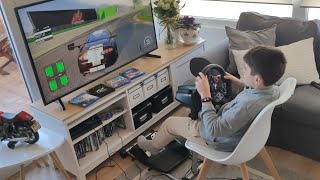 Simulador Conducción PS4 😍Logitech G29 con cambio manual y Pruebo un 🚀BMW M5 trucado con 800cv🤣 [upl. by Pelagia]