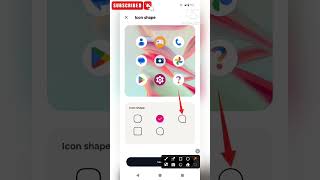 HOW TO CHANGE APP ICON SHAPEIN MOTO MOBILEshort tech viralTECHSARKARYT [upl. by Eelarat]