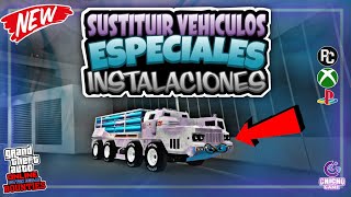 NEW  COMO SUSTITUIR VEHÍCULOS ESPECIALES INSTALACIONES  GTA 5 ONLINE  CHICHO GAME [upl. by Keefe]