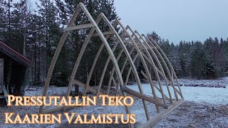 Trailerille oma pressutalli  Lautakaarien Valmistus [upl. by Acinoreb]