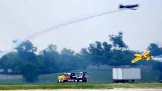 60000 HP Truck VS Plane [upl. by Damick627]