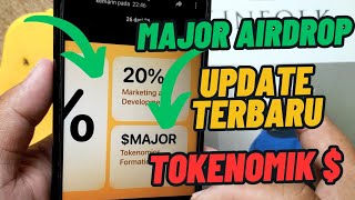 Major Airdrop Crypto Update Tokenomik [upl. by Odragde313]