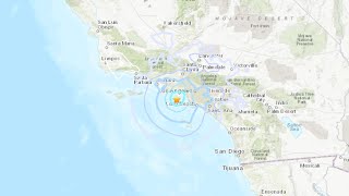 42 magnitude earthquake strikes off Malibu coast USGS says [upl. by Muraida]