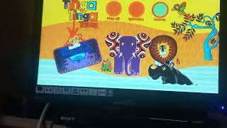 tinga Tinga tales why elephant has a trunk dvd menu walkthrough 2005 [upl. by Idnym]