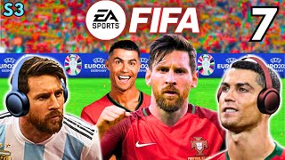 Messi amp Ronaldo play FIFA EURO 2024 SPECIAL [upl. by Adroj]