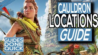 Horizon Forbidden West Cauldron Locations [upl. by Erdnaet]